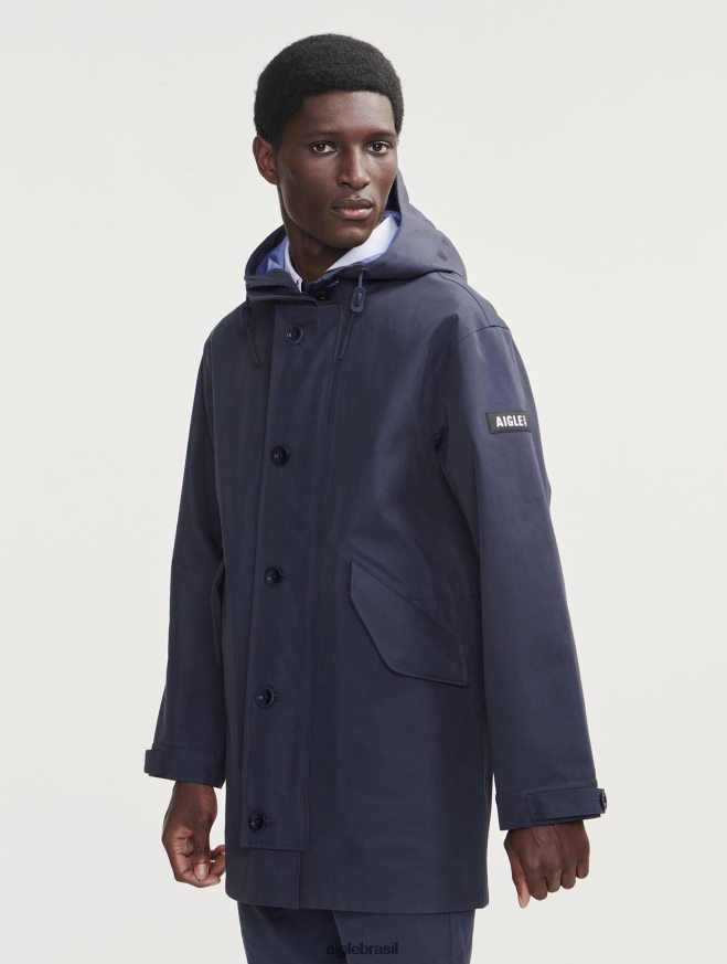 Aigle roupas parka mtd com capuz e comprimento médio Império homens RX2B88214