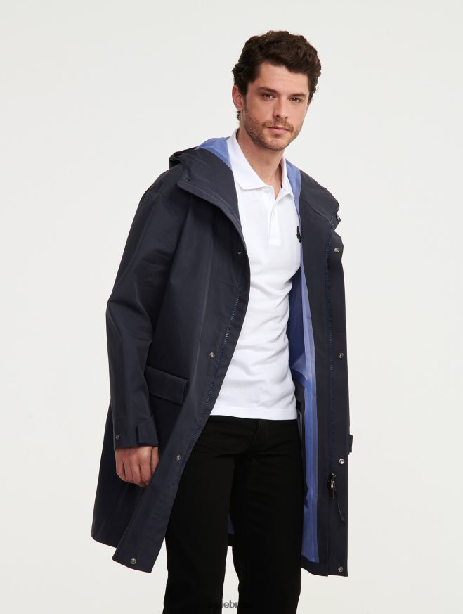 Aigle roupas parka mtd com capuz longo Império homens RX2B88223