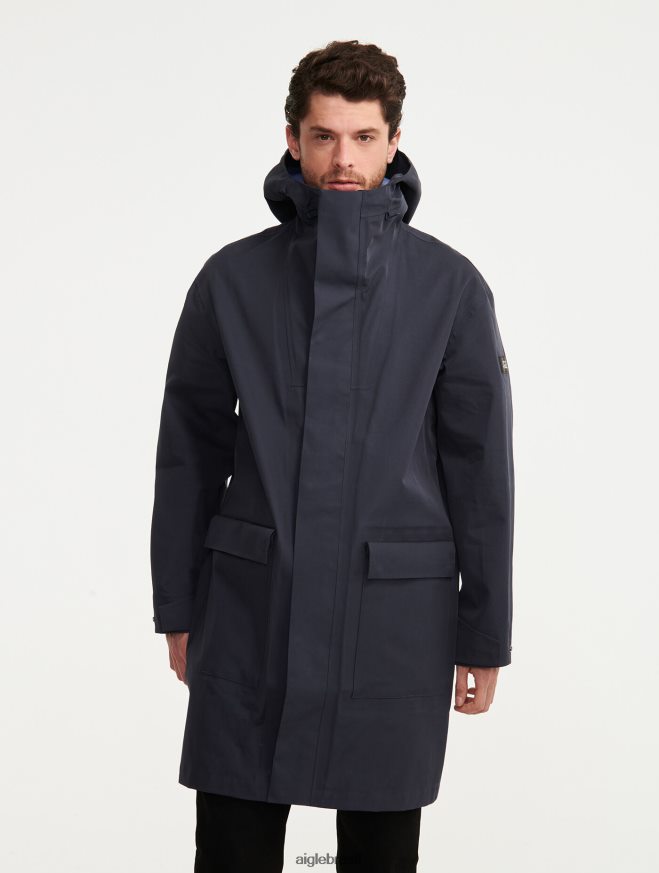 Aigle roupas parka mtd com capuz longo Império homens RX2B88223