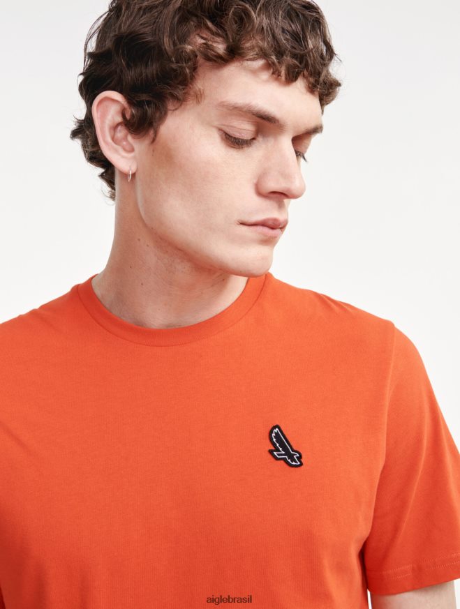 Aigle roupas camiseta com gola redonda Harissa homens RX2B8840