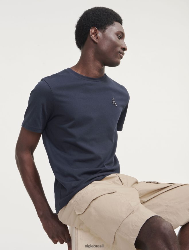 Aigle roupas camiseta com gola redonda Império homens RX2B88102