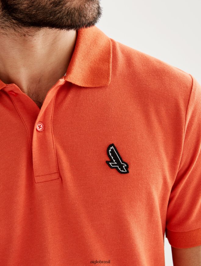 Aigle roupas polo de manga curta e secagem rápida Harissa homens RX2B888