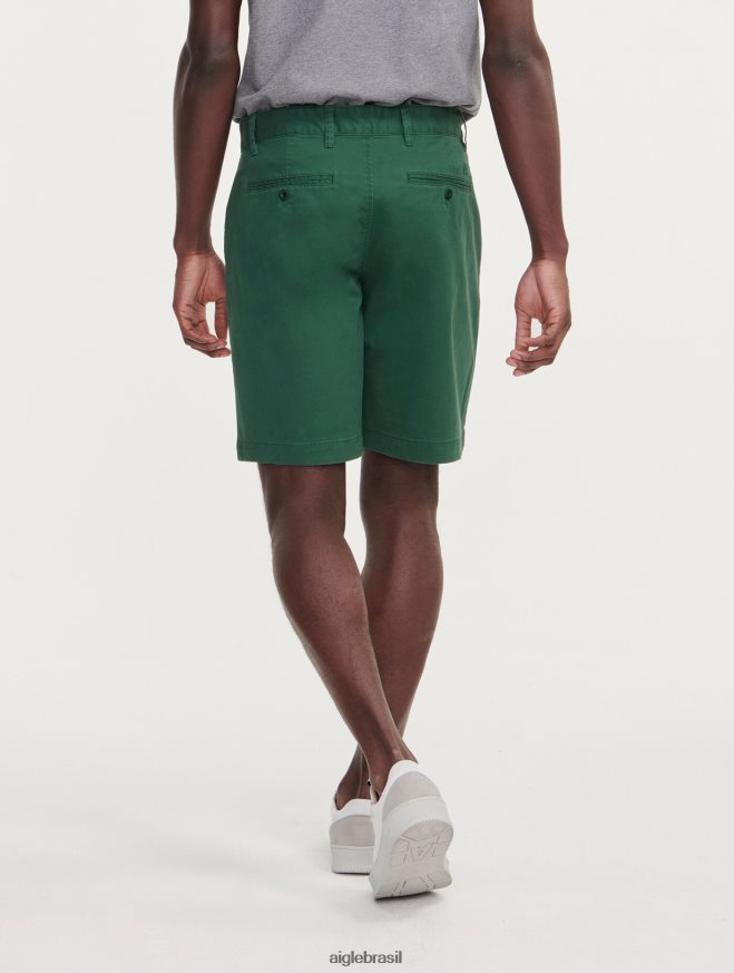 Aigle roupas shorts chino botânico homens RX2B8898