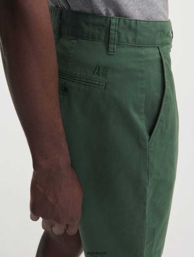 Aigle roupas shorts chino botânico homens RX2B8898