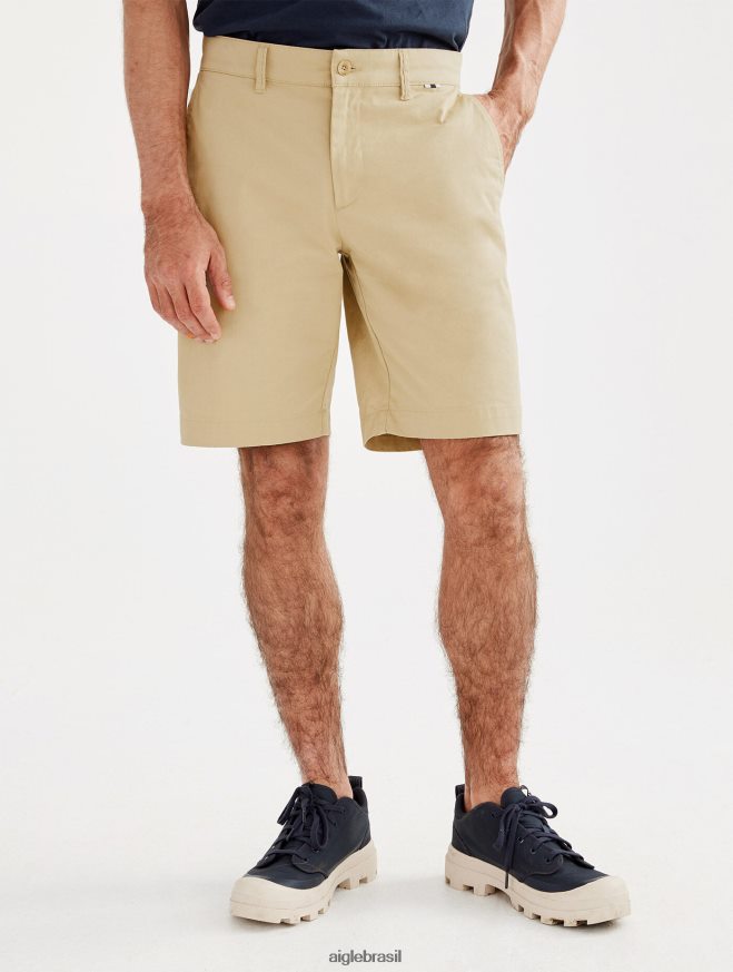 Aigle roupas shorts chino vime homens RX2B8865