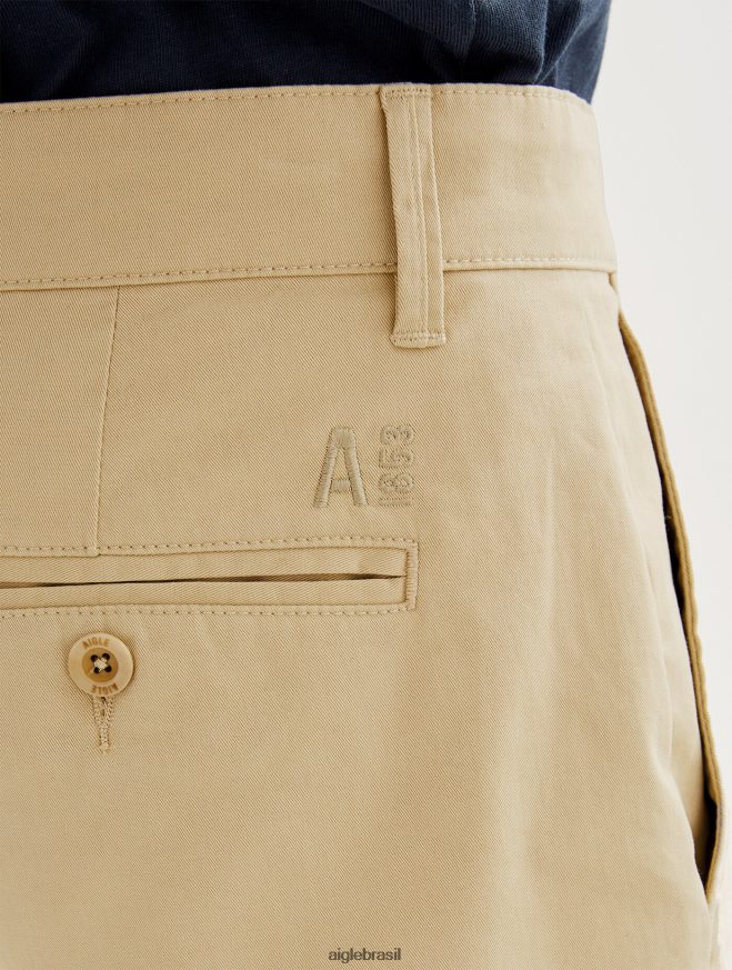 Aigle roupas shorts chino vime homens RX2B8865