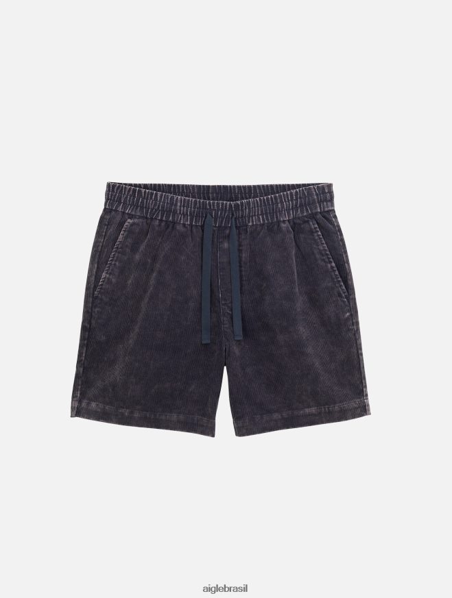 Aigle roupas shorts de veludo cotelê Império homens RX2B8823