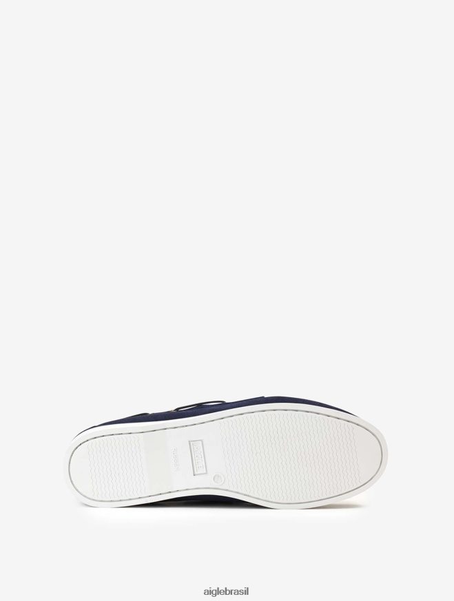 Aigle sapato mocassim clássico em couro nobuck Império homens RX2B88335