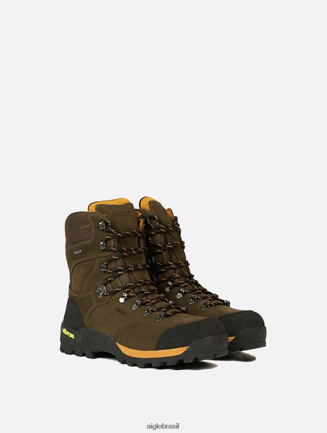 Aigle sapato o sapato de cano alto gore-tex de alto desempenho sépia homens RX2B88279