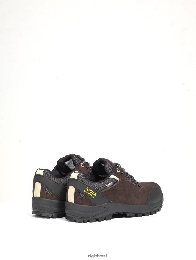 Aigle sapato o sapato de segurança de couro impermeável e respirável expresso homens RX2B88349