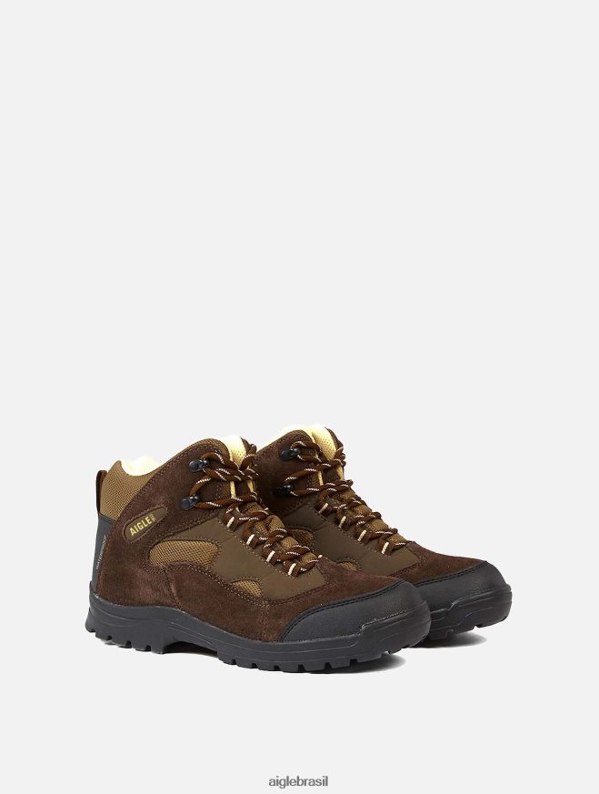 Aigle sapato sapatos de couro impermeáveis ​​​​homem marrom/geneta homens RX2B88342