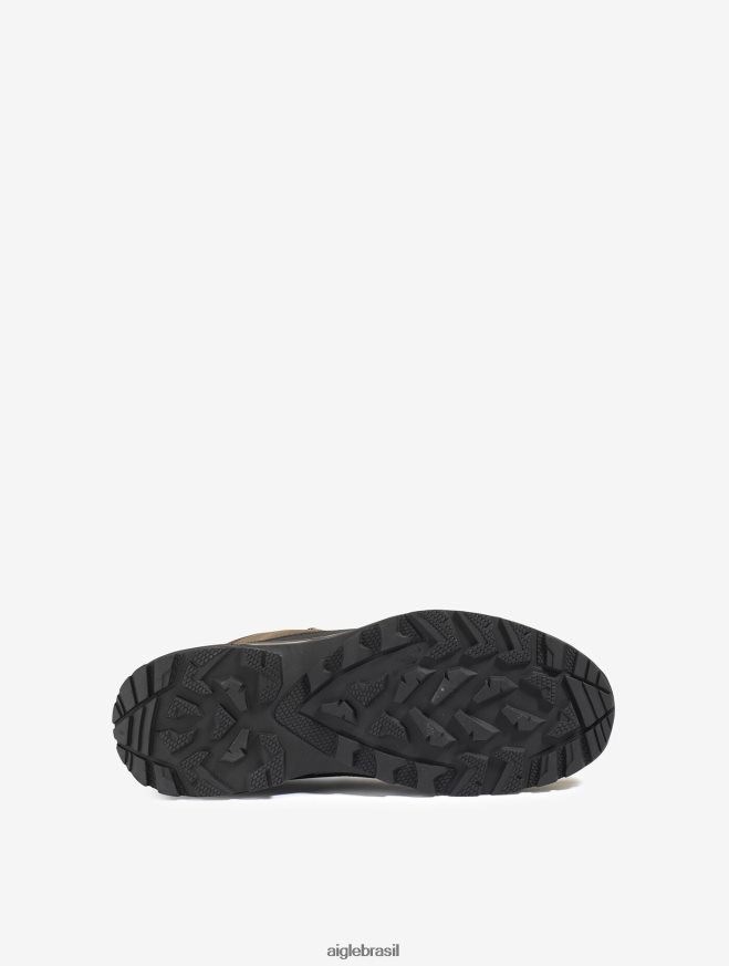 Aigle sapato sapatos gore-tex de cano alto com biqueira de 360 ​​graus marrom escuro homens RX2B88276