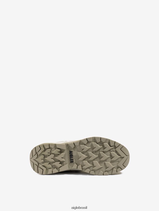 Aigle sapato o sapato de caminhada ultraleve com membrana impermeável cinza homens RX2B88256