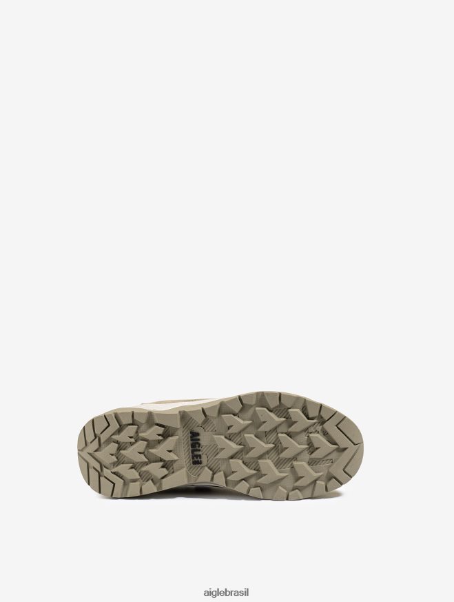 Aigle sapato o sapato de caminhada ultraleve com membrana impermeável cinza homens RX2B88267