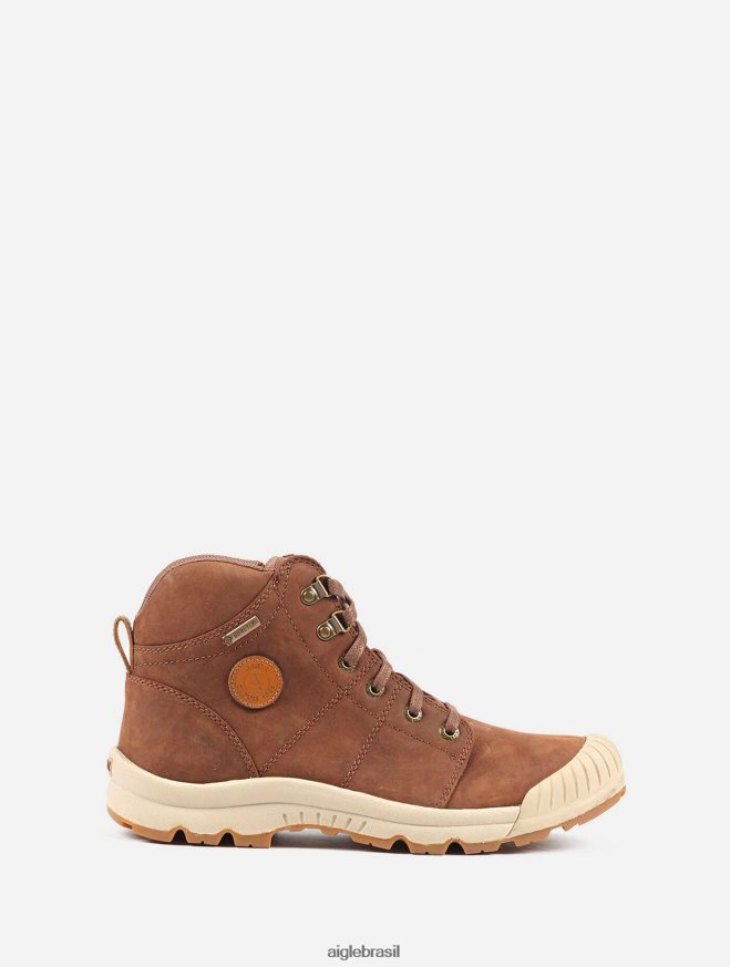 Aigle sapato tênis gore tex camelo homens RX2B88278