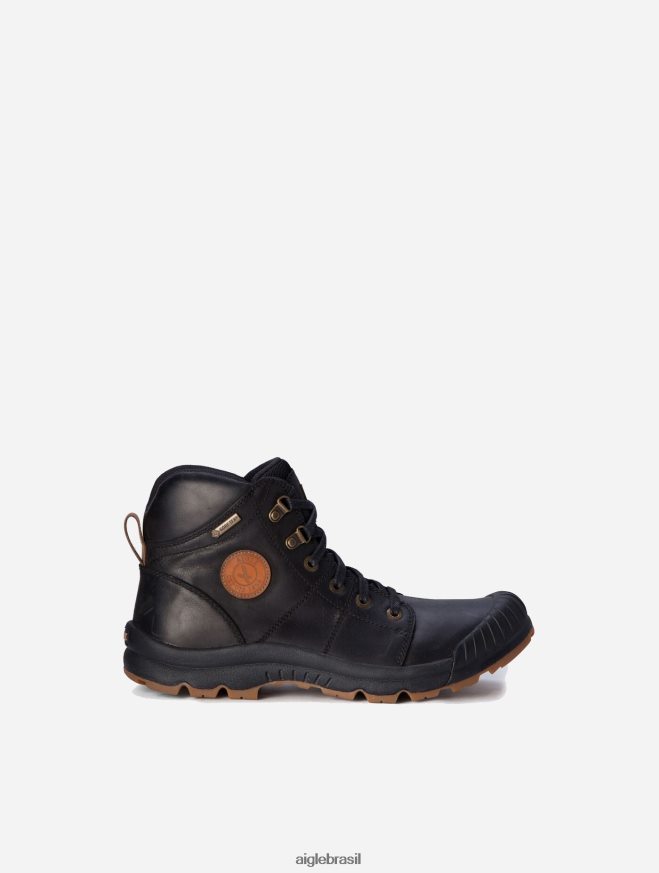 Aigle sapato tênis gore tex preto homens RX2B88343