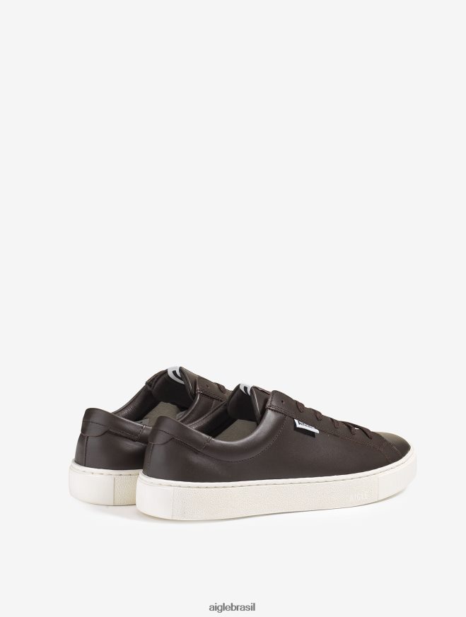Aigle sapato o tênis ecológico atemporal cacau homens RX2B88299