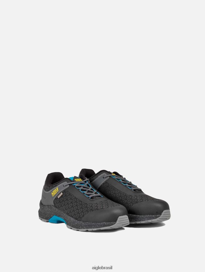 Aigle sapato o treinador de segurança à prova d'água preto homens RX2B88291