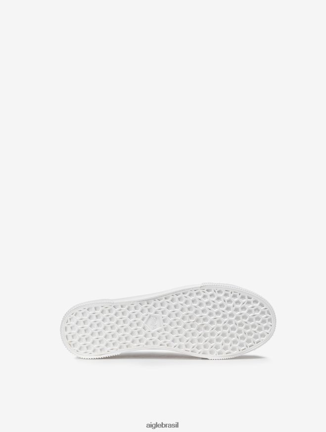 Aigle sapato tênis de lona azul marinho homens RX2B88336