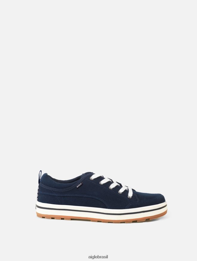 Aigle sapato tênis de lona leve marinho homens RX2B88344