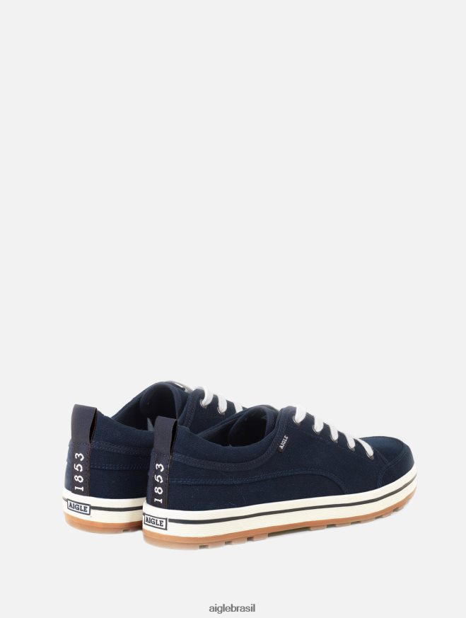 Aigle sapato tênis de lona leve marinho homens RX2B88344