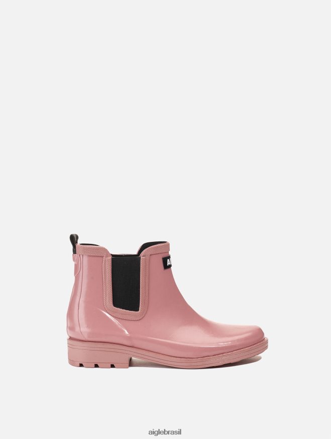 Aigle botas bota de chuva de inspiração equestre rosa enevoada mulheres RX2B88521