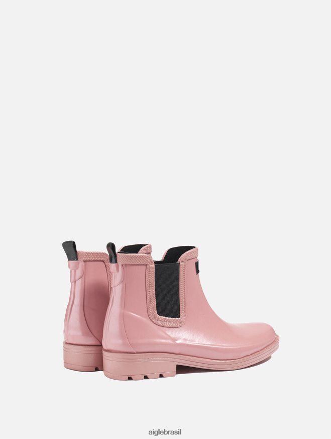 Aigle botas bota de chuva de inspiração equestre rosa enevoada mulheres RX2B88521