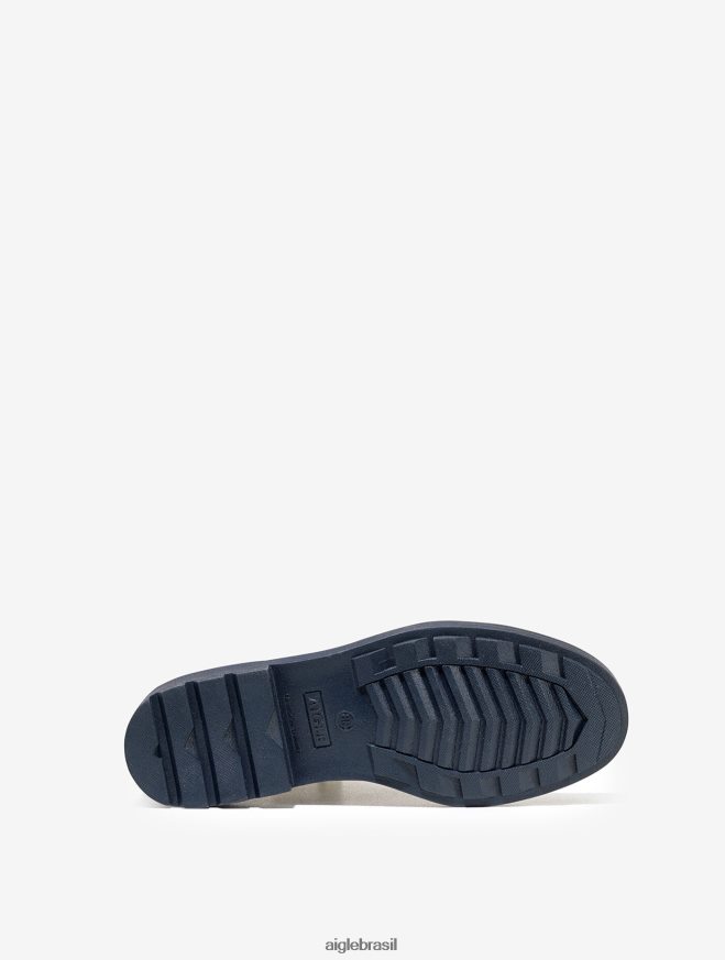 Aigle botas versão impressa da bota de chuva de inspiração equestre monograma mulheres RX2B88632