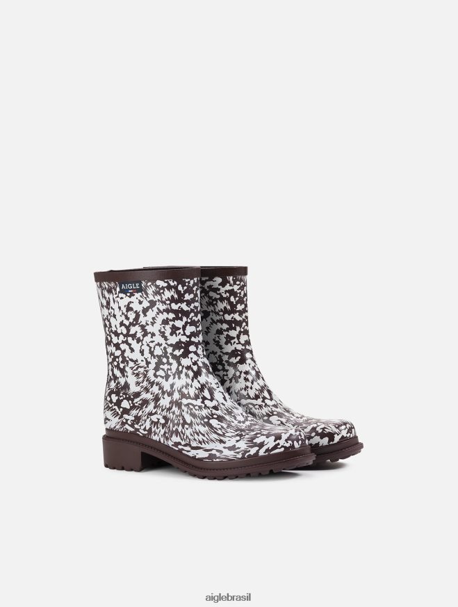 Aigle x Centre Pompidou botas bota de chuva feita na França bombom pr mulheres RX2B88695