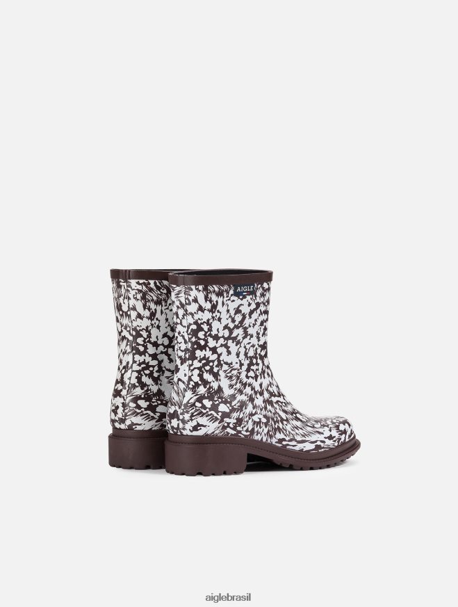 Aigle x Centre Pompidou botas bota de chuva feita na França bombom pr mulheres RX2B88695