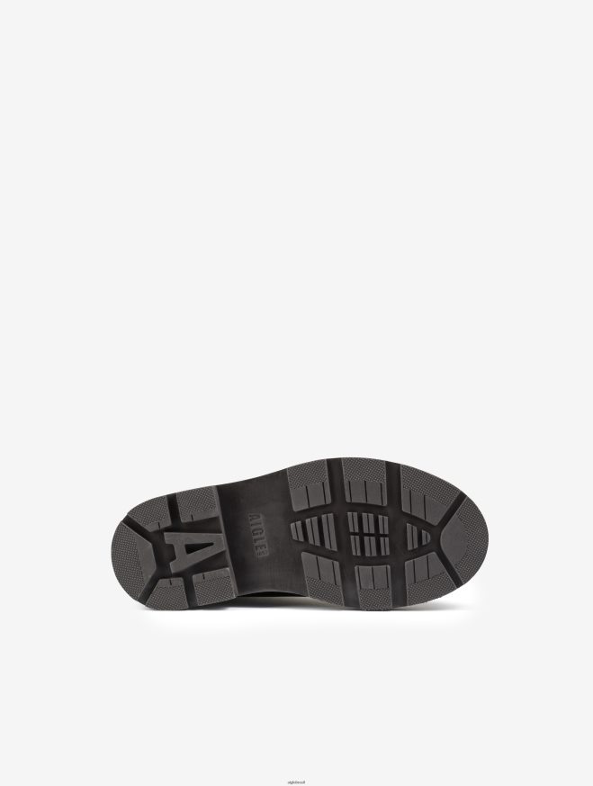 Aigle botas a bota de couro com costura norueguesa bourbon mulheres RX2B88570