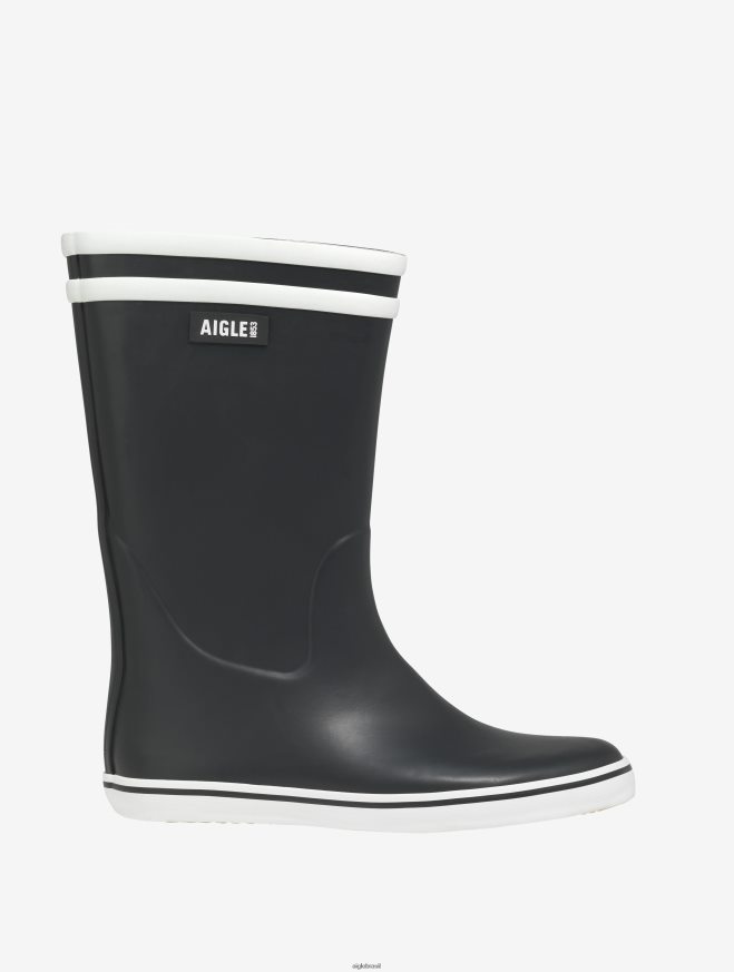 Aigle botas bota de praia icônica marinho/branco mulheres RX2B88507