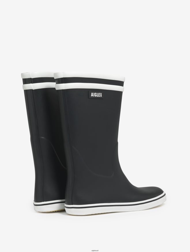 Aigle botas bota de praia icônica marinho/branco mulheres RX2B88507