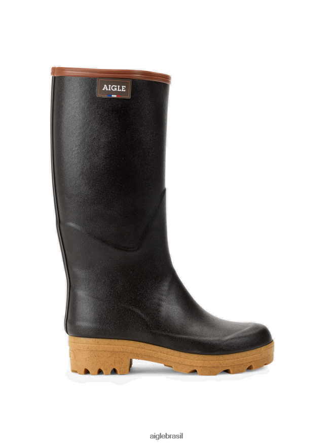 Aigle botas botas profissionais para clima frio feitas na França Bruna mulheres RX2B88711