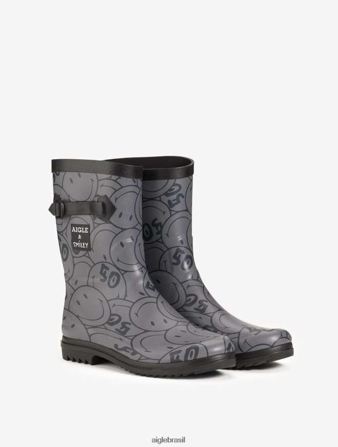 Aigle x Smiley botas botas de borracha risonho mulheres RX2B88646