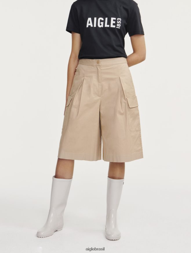 Aigle roupas bermudas longas vime mulheres RX2B88437