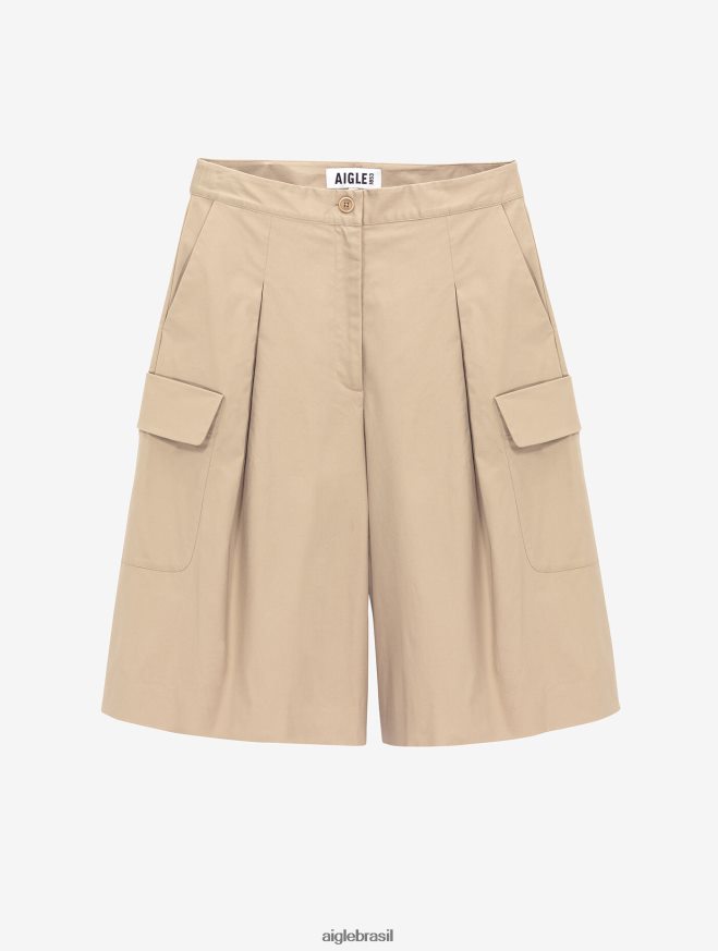 Aigle roupas bermudas longas vime mulheres RX2B88437