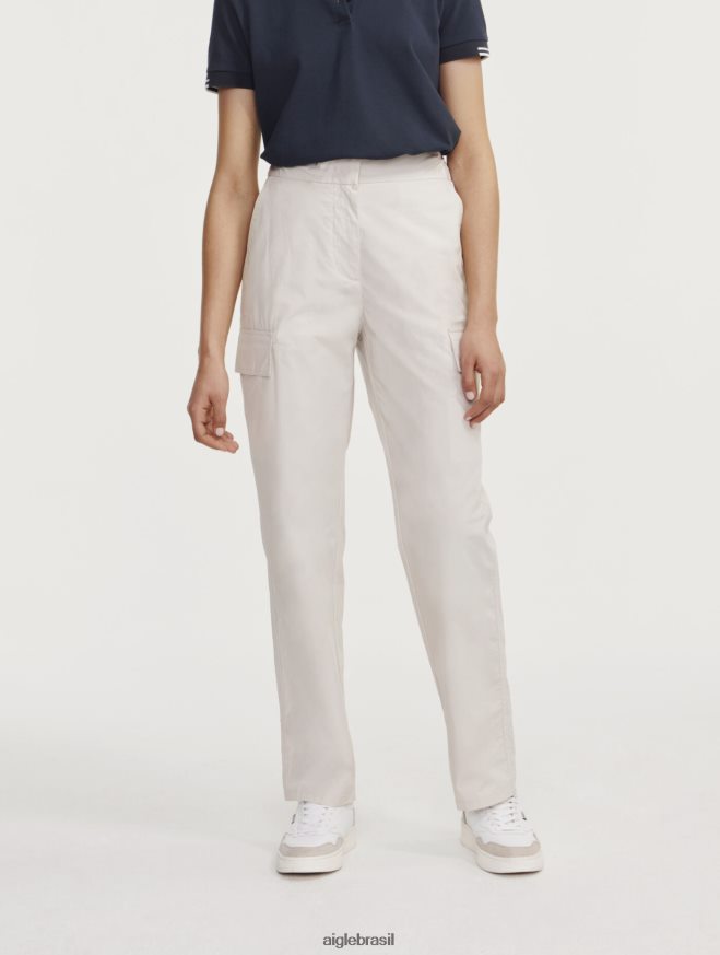 Aigle roupas calças cargo leves zibelina mulheres RX2B88141