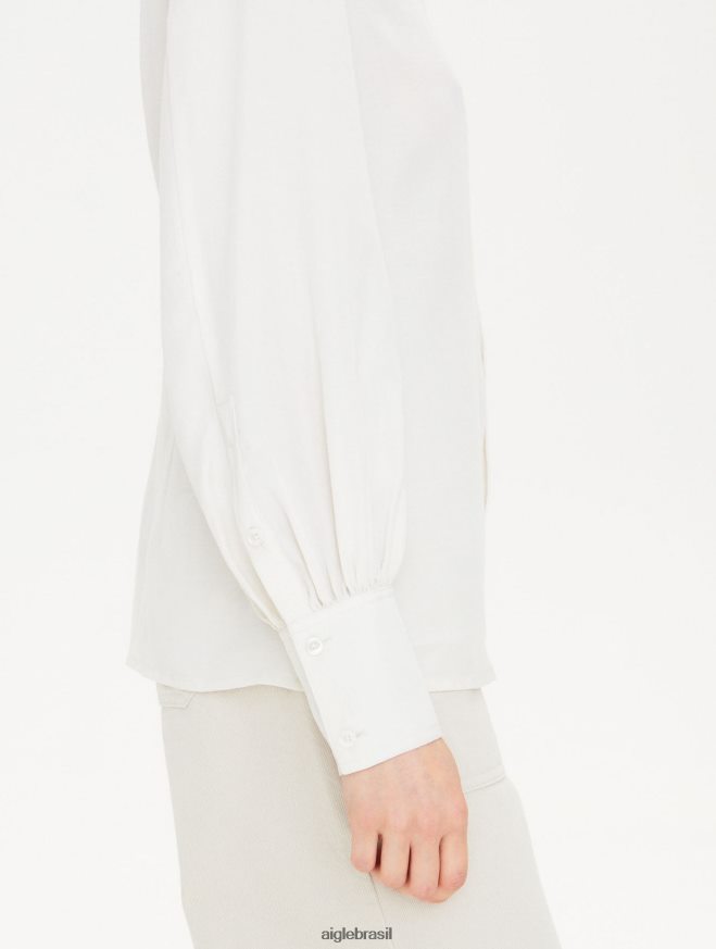 Aigle roupas camisa de manga longa leite mulheres RX2B88569