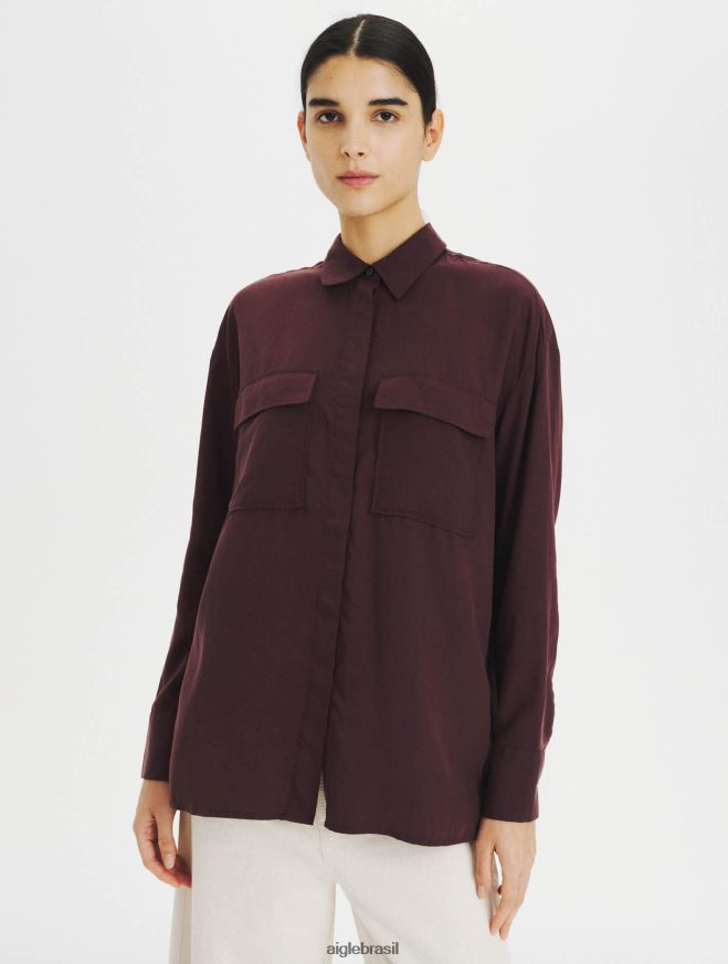 Aigle roupas camisa grande doce de açúcar mulheres RX2B88618