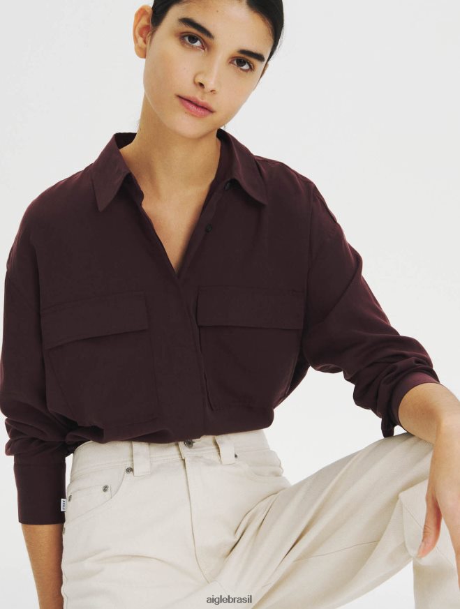 Aigle roupas camisa grande doce de açúcar mulheres RX2B88618