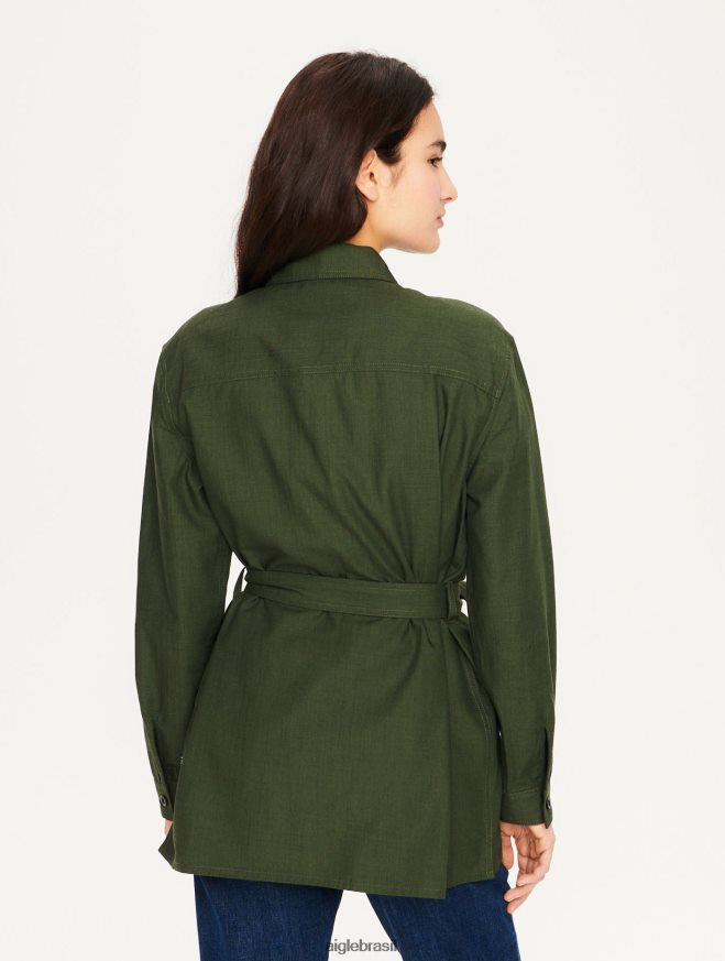 Aigle roupas camiseta algodão e tencel advogado mulheres RX2B88657