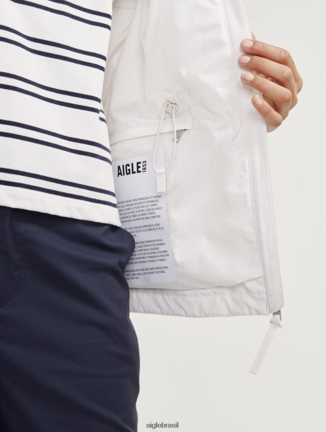 Aigle roupas Colete gore-tex infinium sem mangas com capuz removível leio eu mulheres RX2B88473