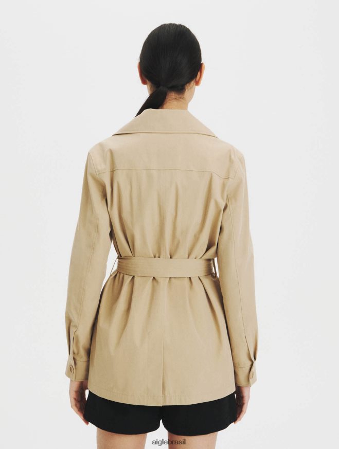 Aigle roupas casaco impermeável vime mulheres RX2B88673