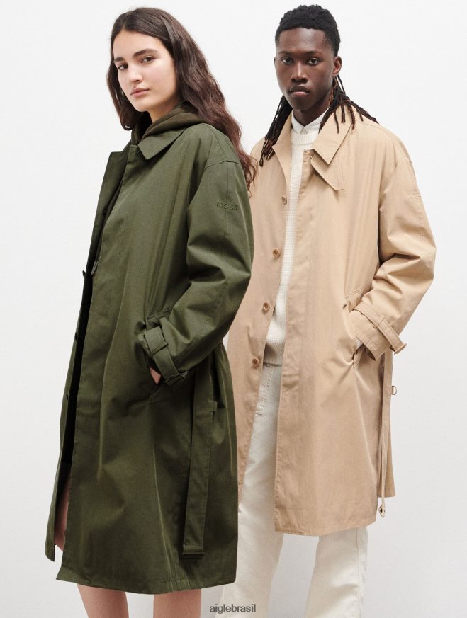 Aigle roupas casaco longo atemporal advogado mulheres RX2B88172