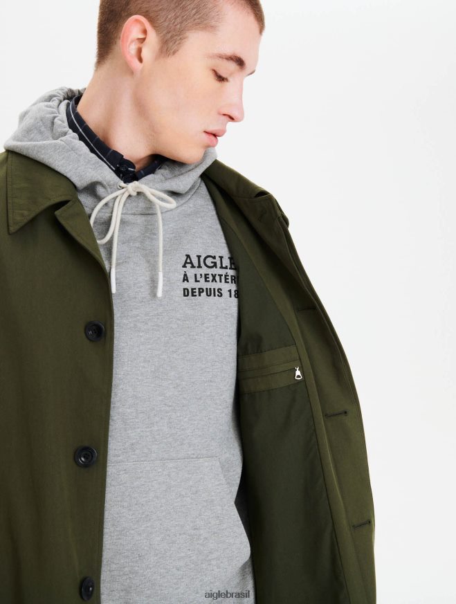 Aigle roupas casaco longo atemporal advogado mulheres RX2B88172