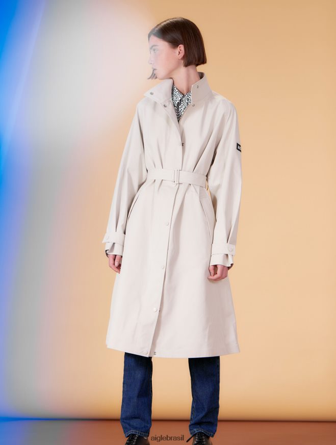 Aigle roupas casaco longo mtd redesenhado zibelina mulheres RX2B88484