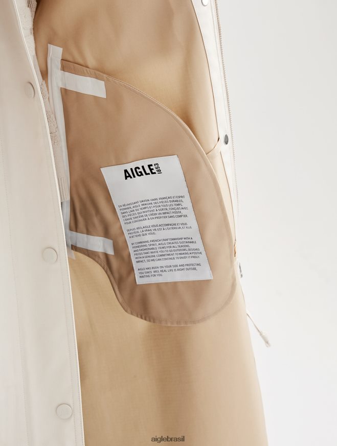 Aigle roupas casaco longo mtd redesenhado zibelina mulheres RX2B88484