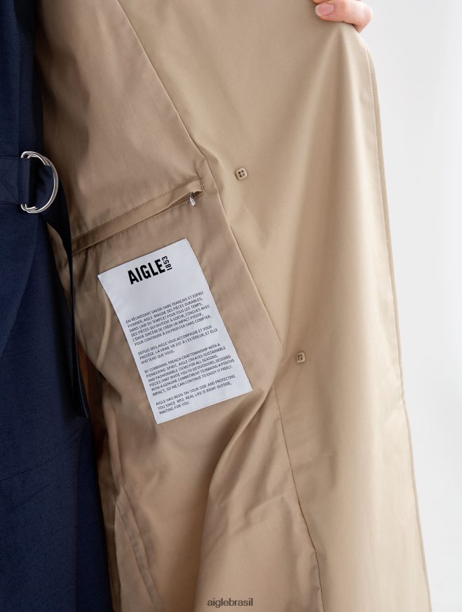 Aigle roupas casaco longo mtd vime mulheres RX2B88434