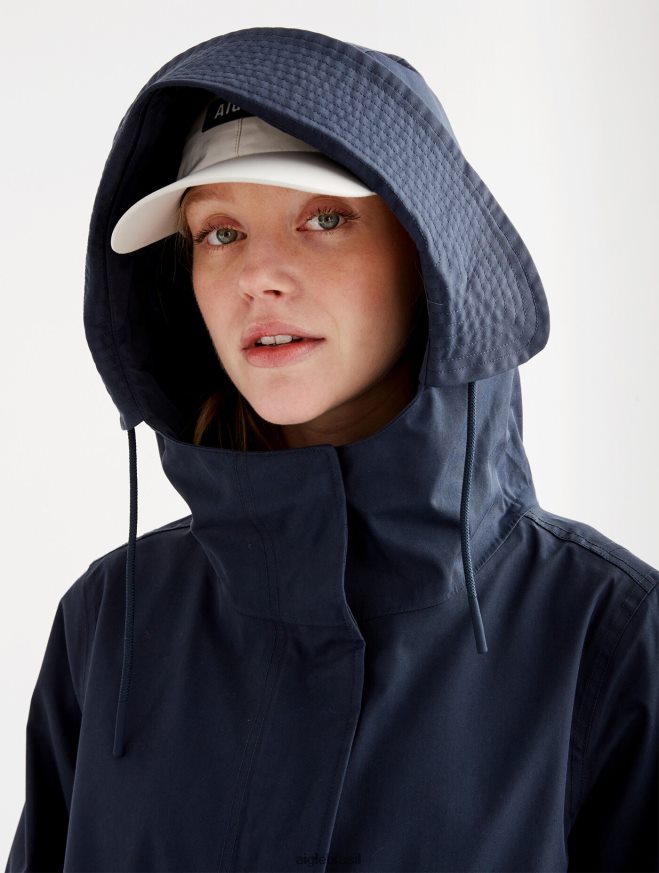 Aigle roupas icônico rabo de peixe com capuz curto mtd Império mulheres RX2B88494